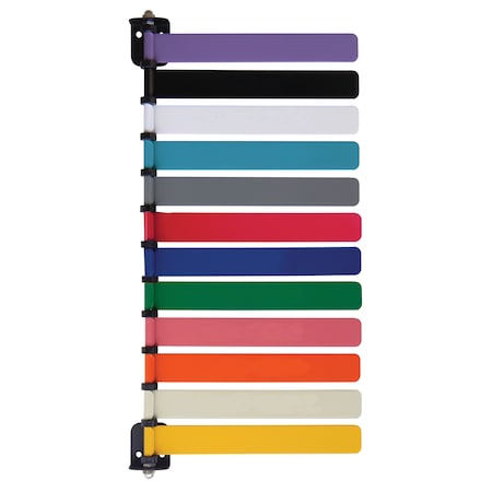 Omnimed Room ID Flag System, Std 12 Color Set (Quickly & Clearly Alert Staff t 291822